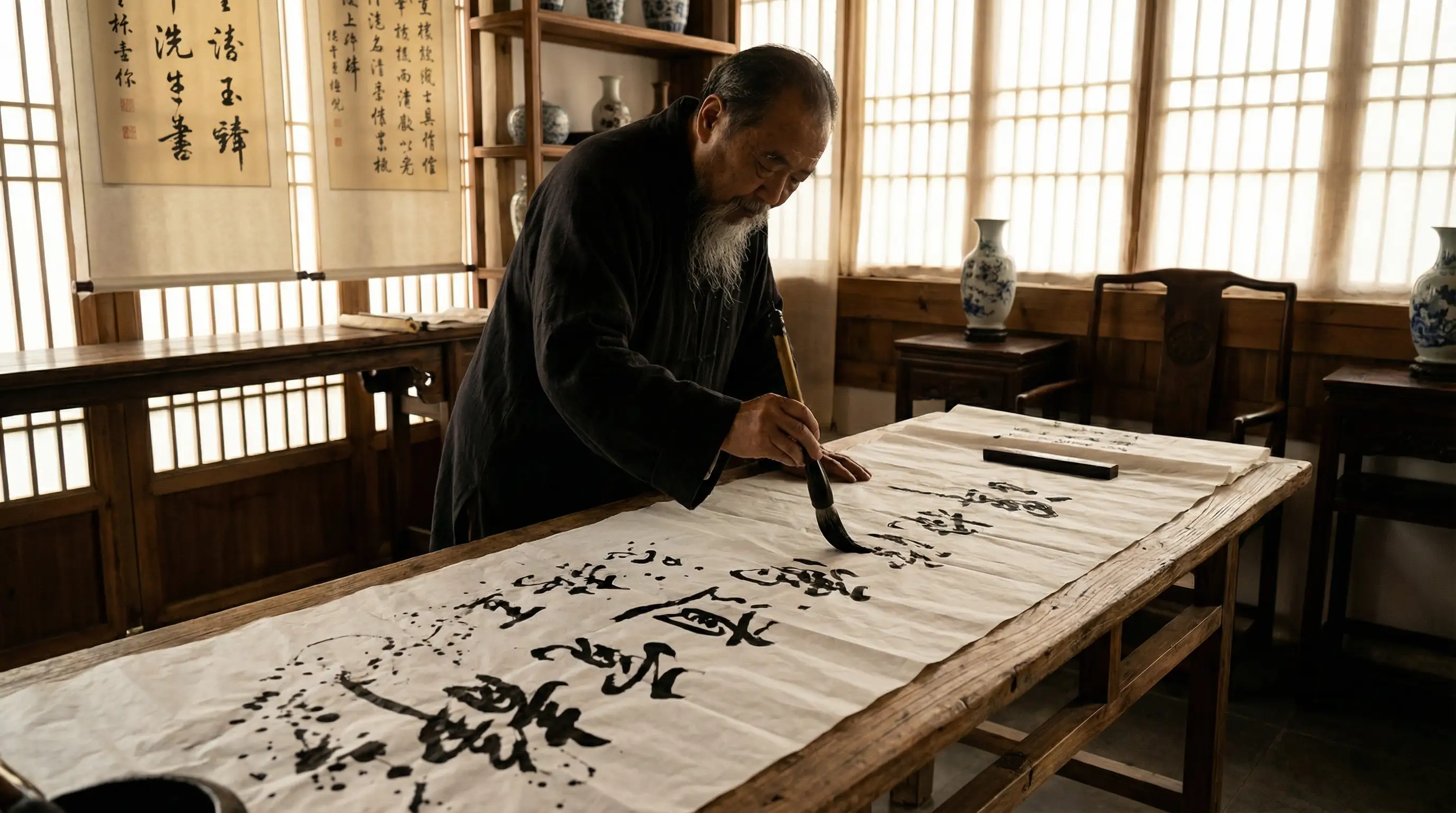 中文字字幕在线一本通 书法艺术视频封面